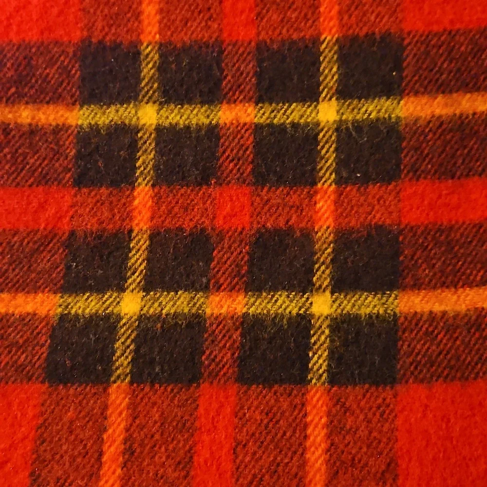 Vintage Plaid Stadium Blanket